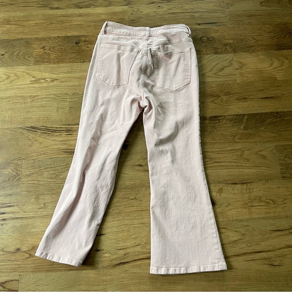 Light Pink Flare Jeans - Picture 2 of 4